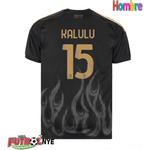 Camiseta Juventus Pierre Kalulu #15 Tercera Equipación 2026-27 manga corta